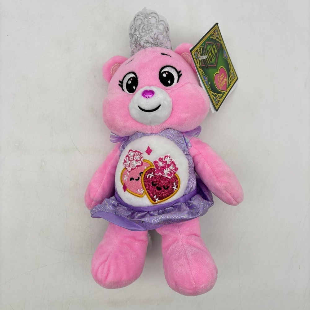 Care Bears x Wicked Love-A-Lot Bear Glinda Plush 9" Limited Edition Wizard of Oz